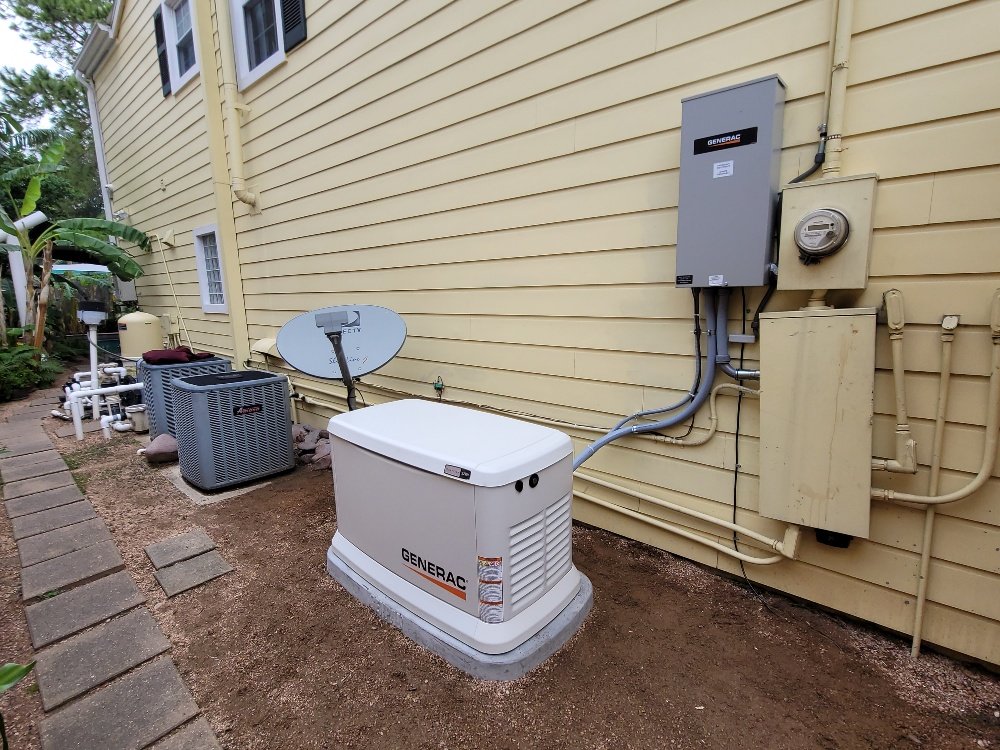 whole house generator installation